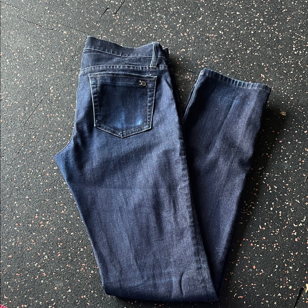 Joe's Jeans Dark Blue Straight Leg Women's Jeans